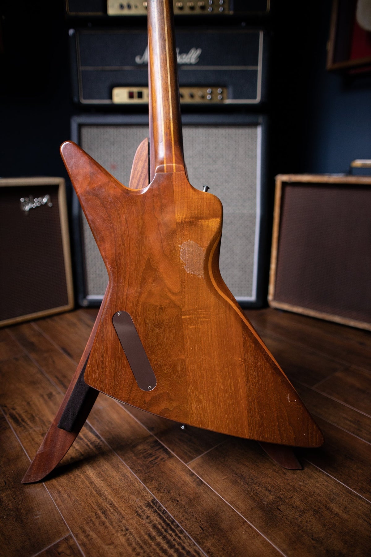 1980 Gibson Explorer E2 Electric Guitar - Natural