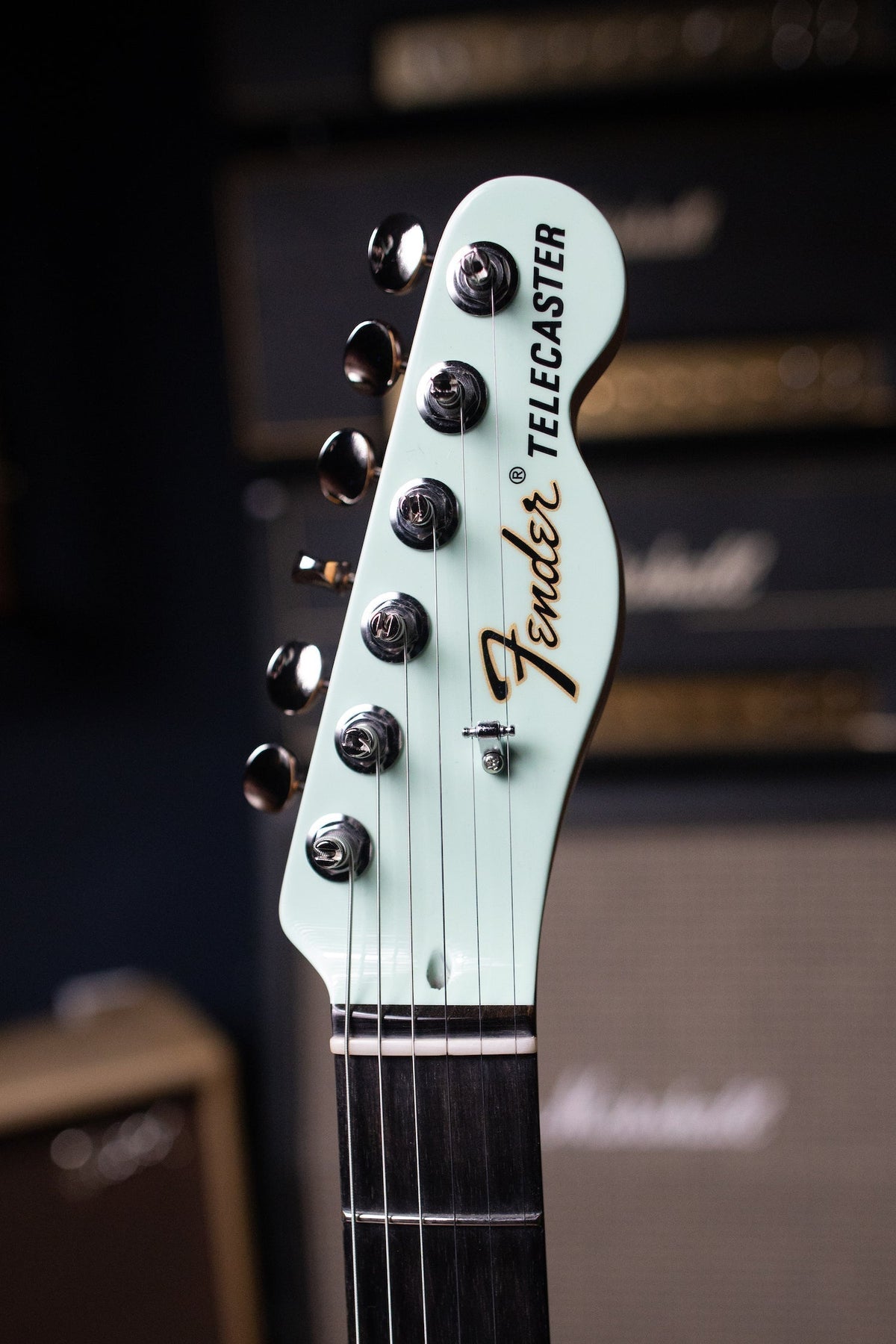 Fender Thinline Telecaster Limited Edition Electric Guitar - 2-Tone Surf Green