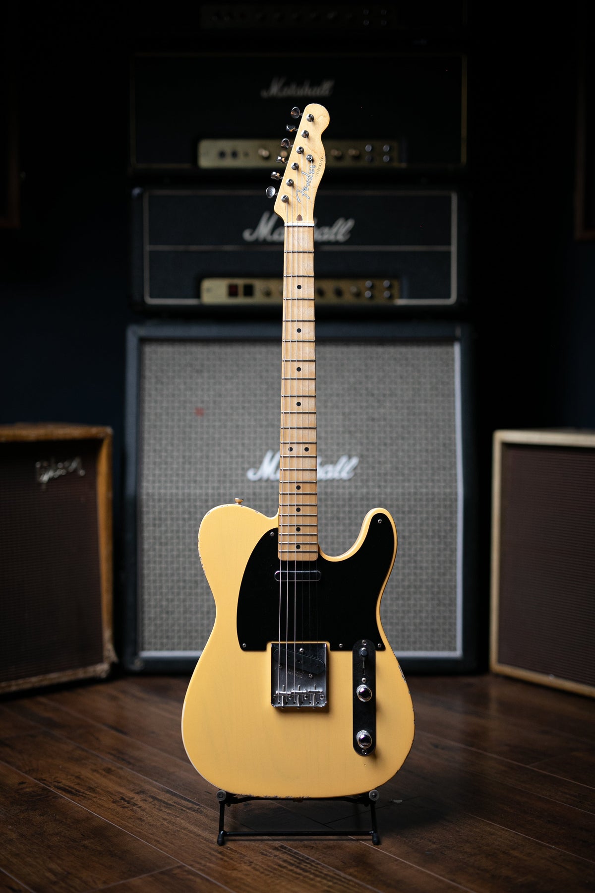 Fender Telecaster Road Worn 50's Electric Guitar - Butterscotch