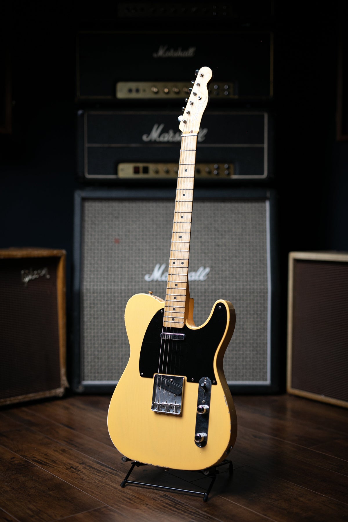 Fender Telecaster Road Worn 50's Electric Guitar - Butterscotch