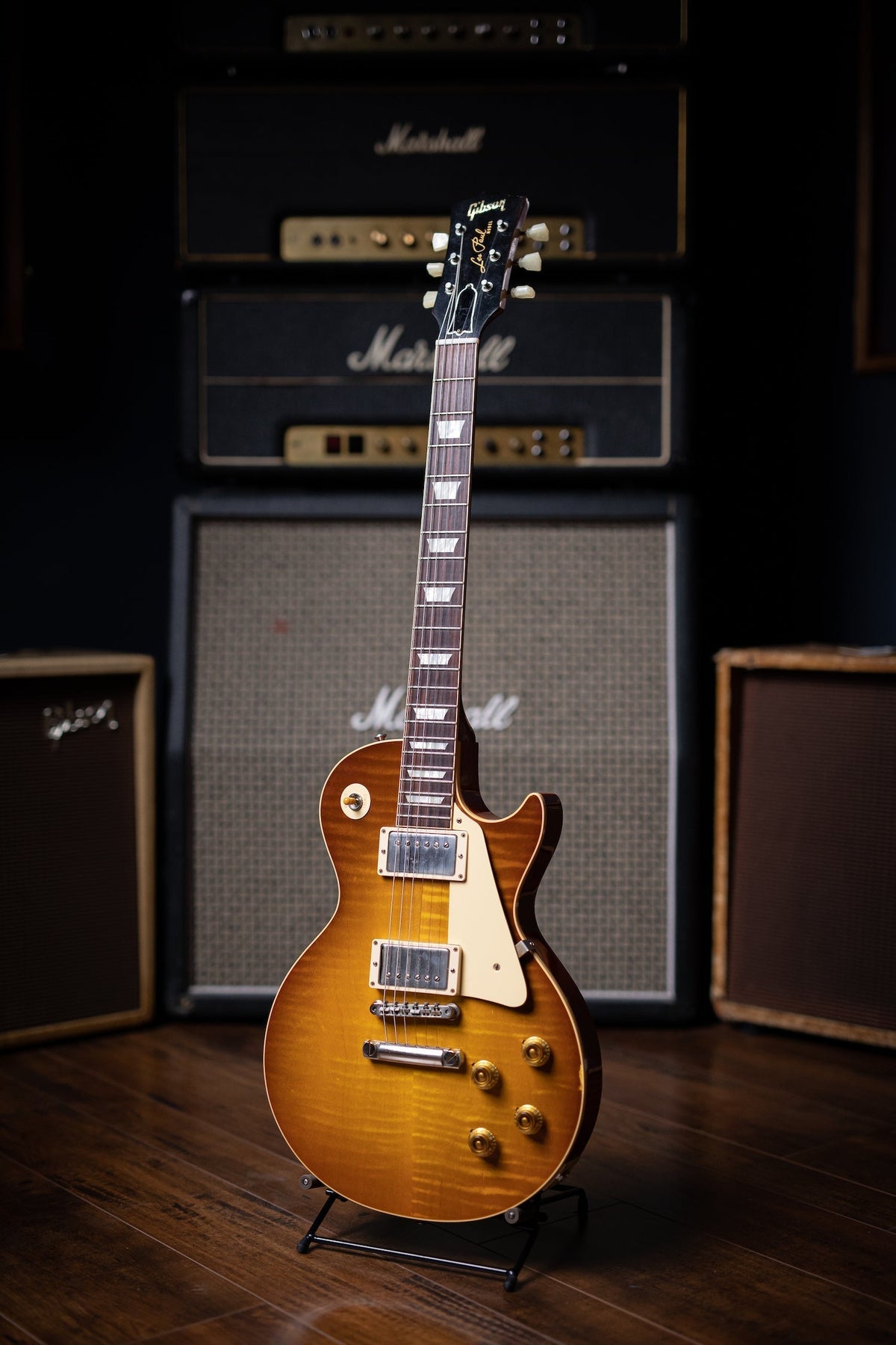 2018 Gibson Custom Shop 1958 Les Paul Reissue R8 Electric Guitar - Lemon Burst