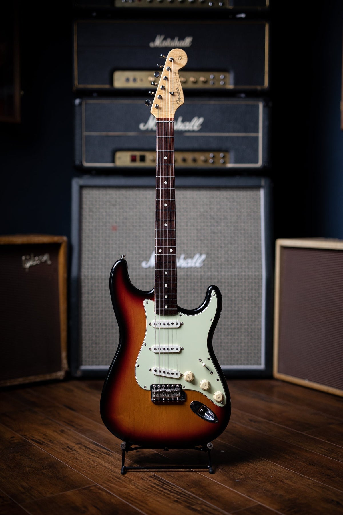 1993 Fender Custom Shop 1960 Strat Reissue Electric Guitar - Sunburst