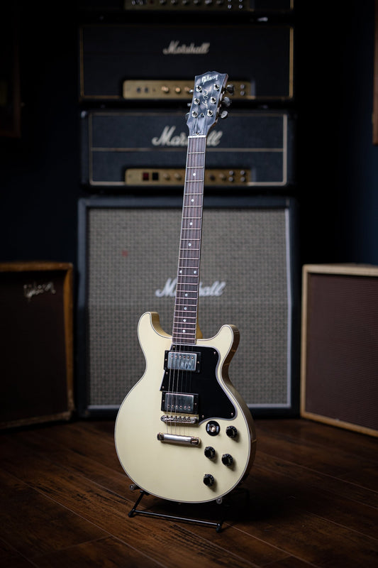 Gibson Custom Shop Les Paul Special Double Cut Electric Guitar - VOS Classic White