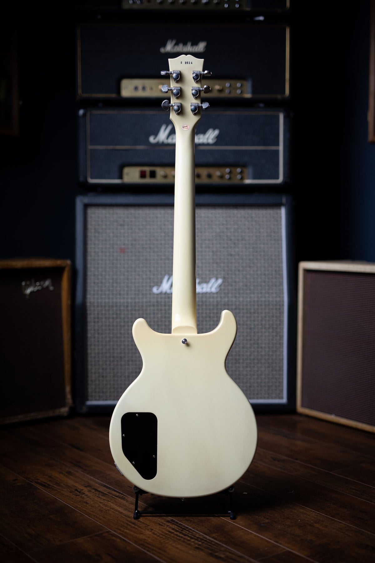 Gibson Custom Shop Les Paul Special Double Cut Electric Guitar - VOS Classic White