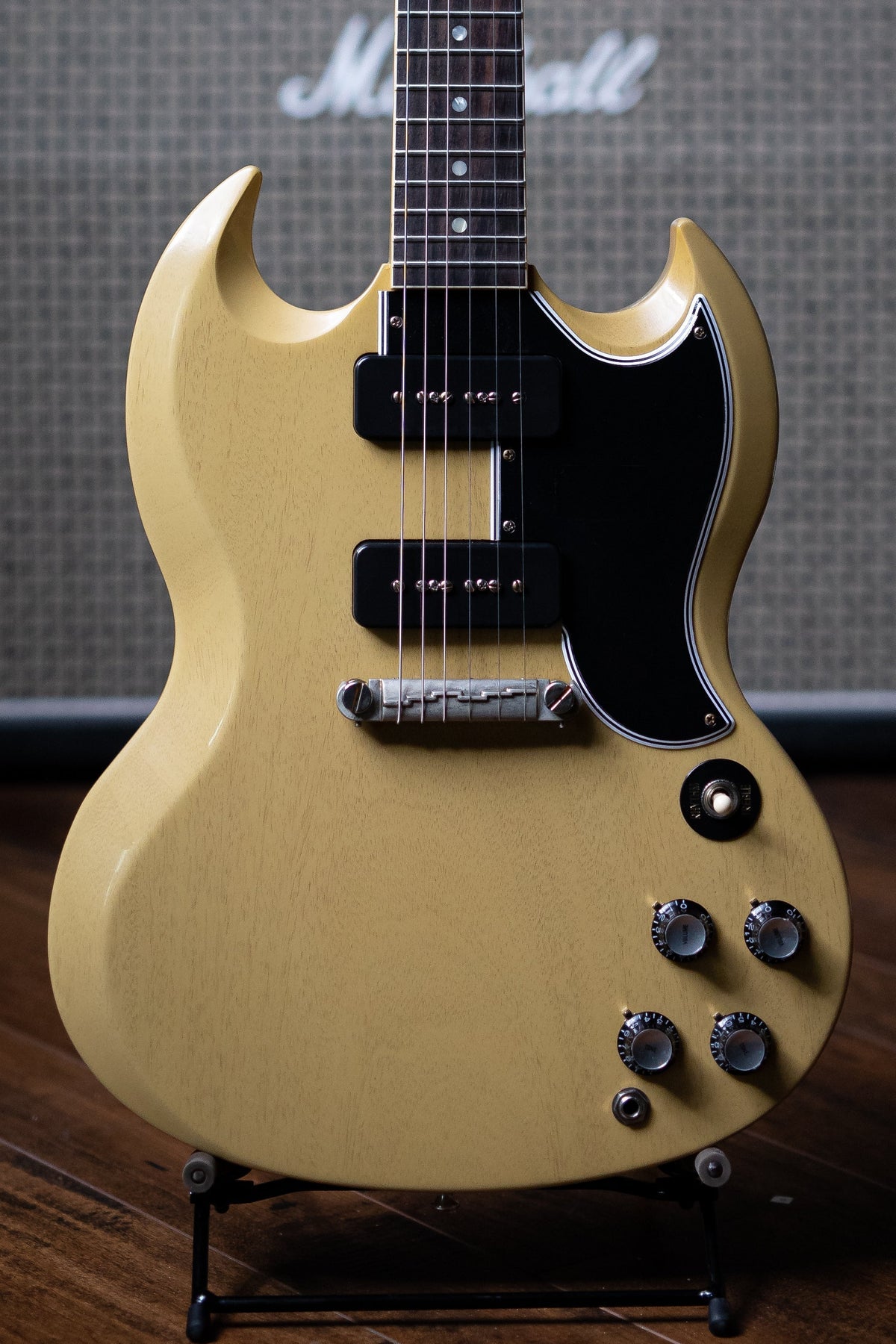 Gibson Custom Shop '63 SG Special Reissue Electric Guitar - VOS TV Yellow