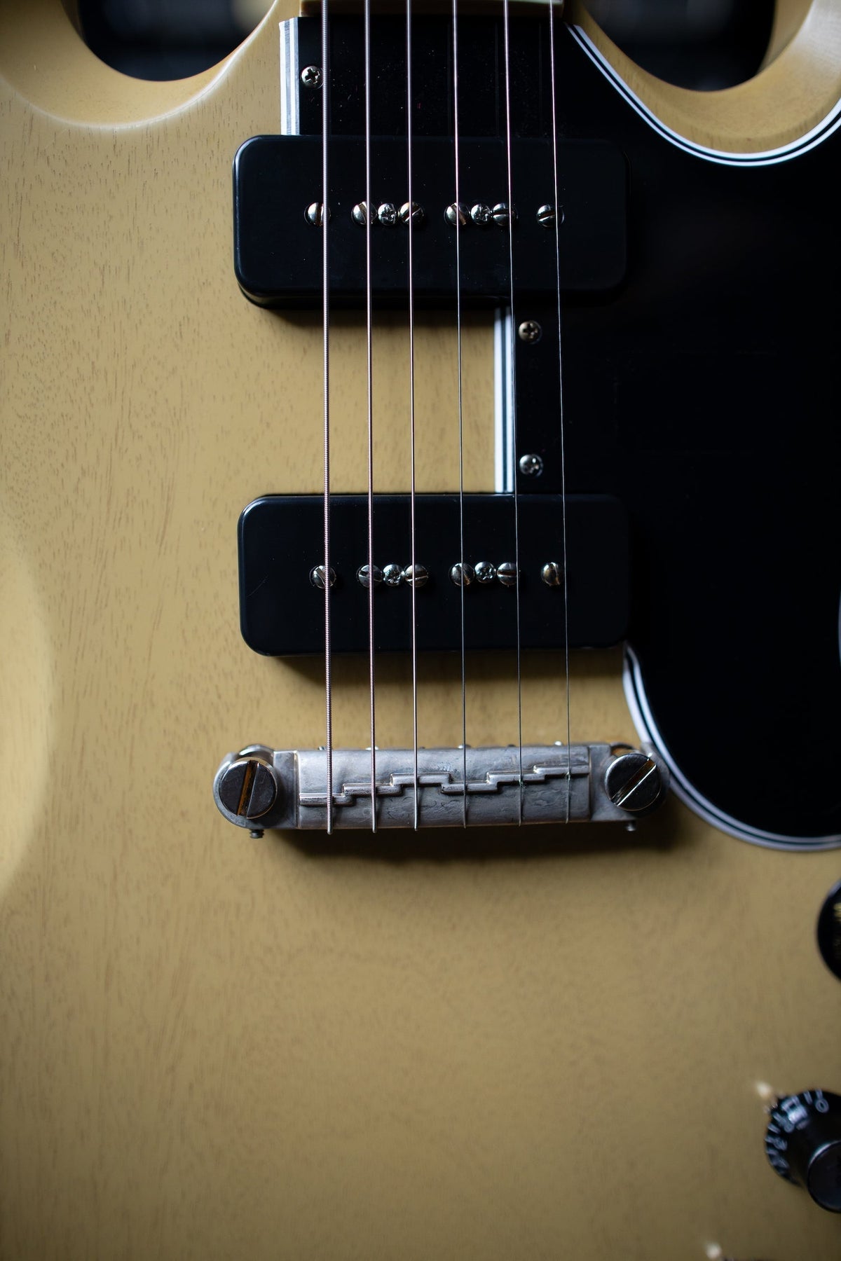 Gibson Custom Shop '63 SG Special Reissue Electric Guitar - VOS TV Yellow