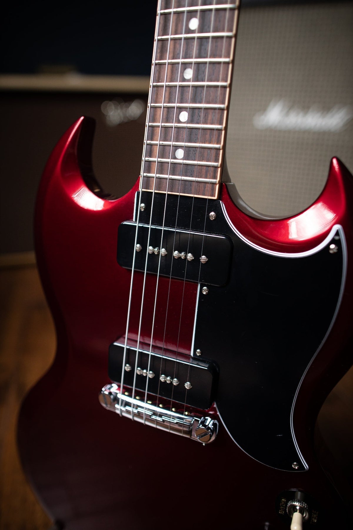Gibson SG Special Electric Guitar - Vintage Sparkling Burgundy