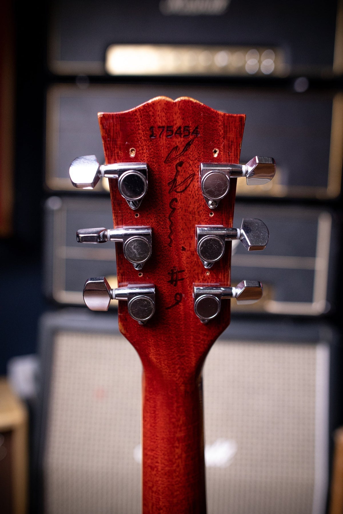 Gibson Tony Iommi "Monkey" 1964 SG Special Replica Right Handed Electric Guitar - Aged Cherry