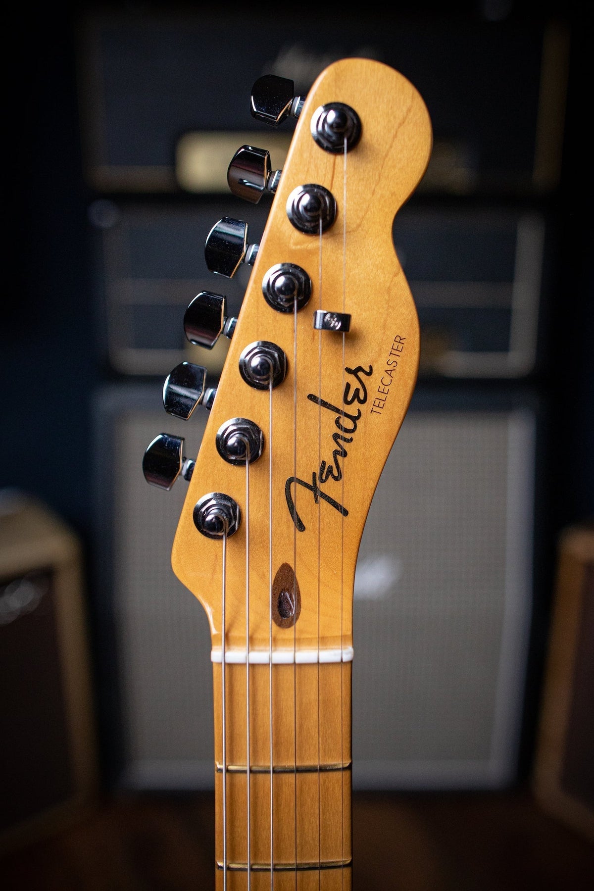 Fender American Ultra Telecaster Electric Guitar - Butterscotch Blonde