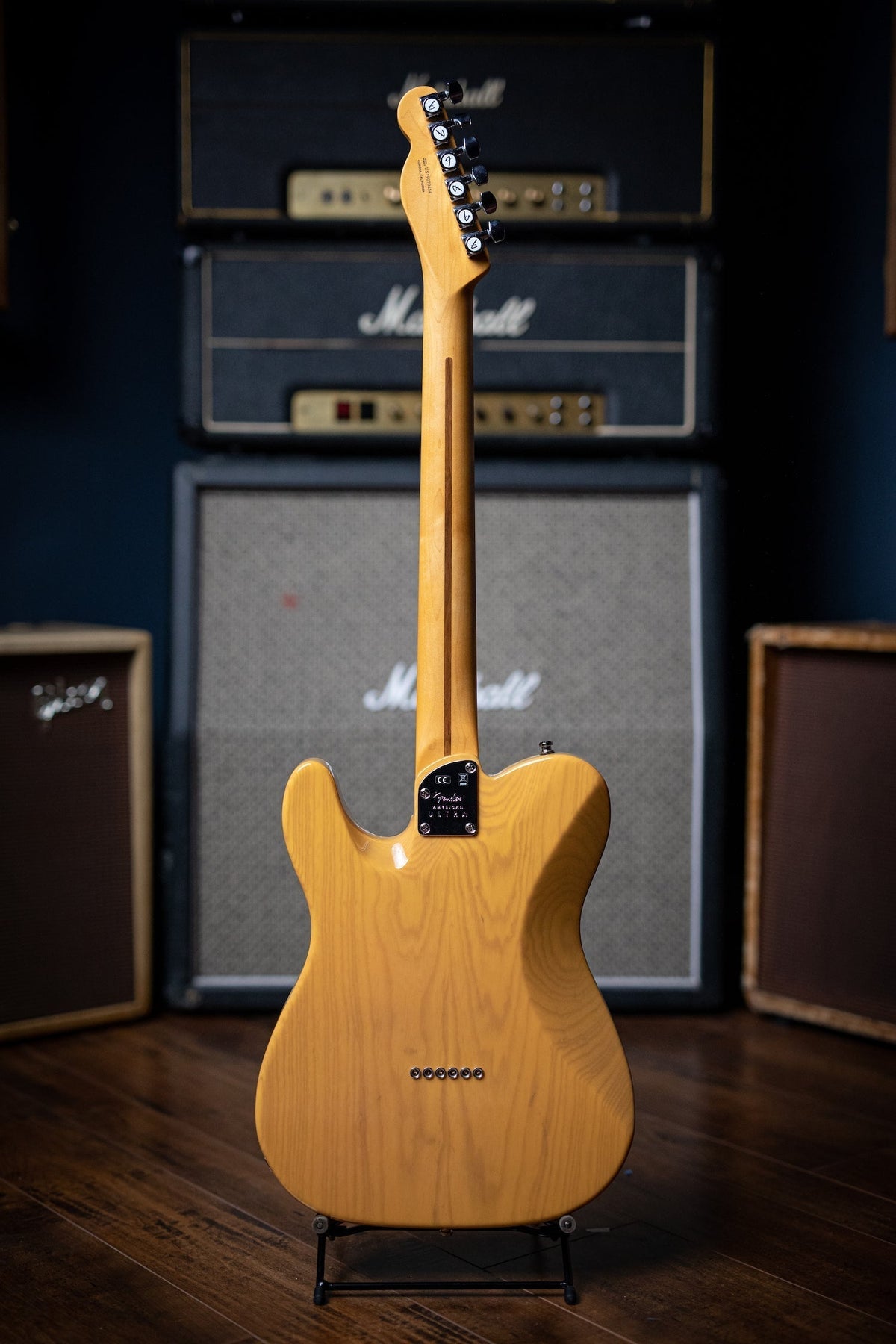 Fender American Ultra Telecaster Electric Guitar - Butterscotch Blonde