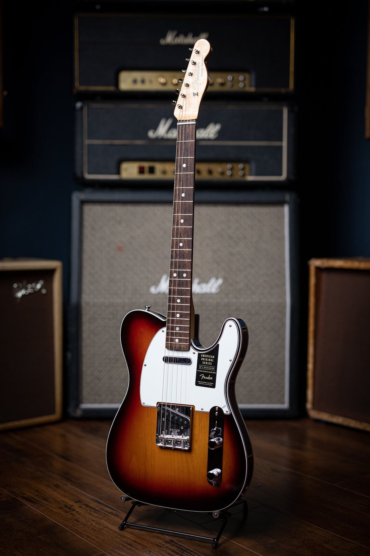 Fender American Original ‘60s Telecaster Electric Guitar - 3 Color Sunburst