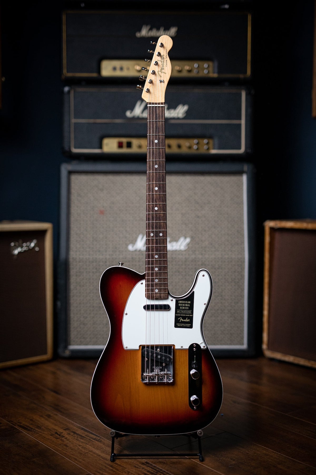 Fender American Original ‘60s Telecaster Electric Guitar - 3 Color Sunburst