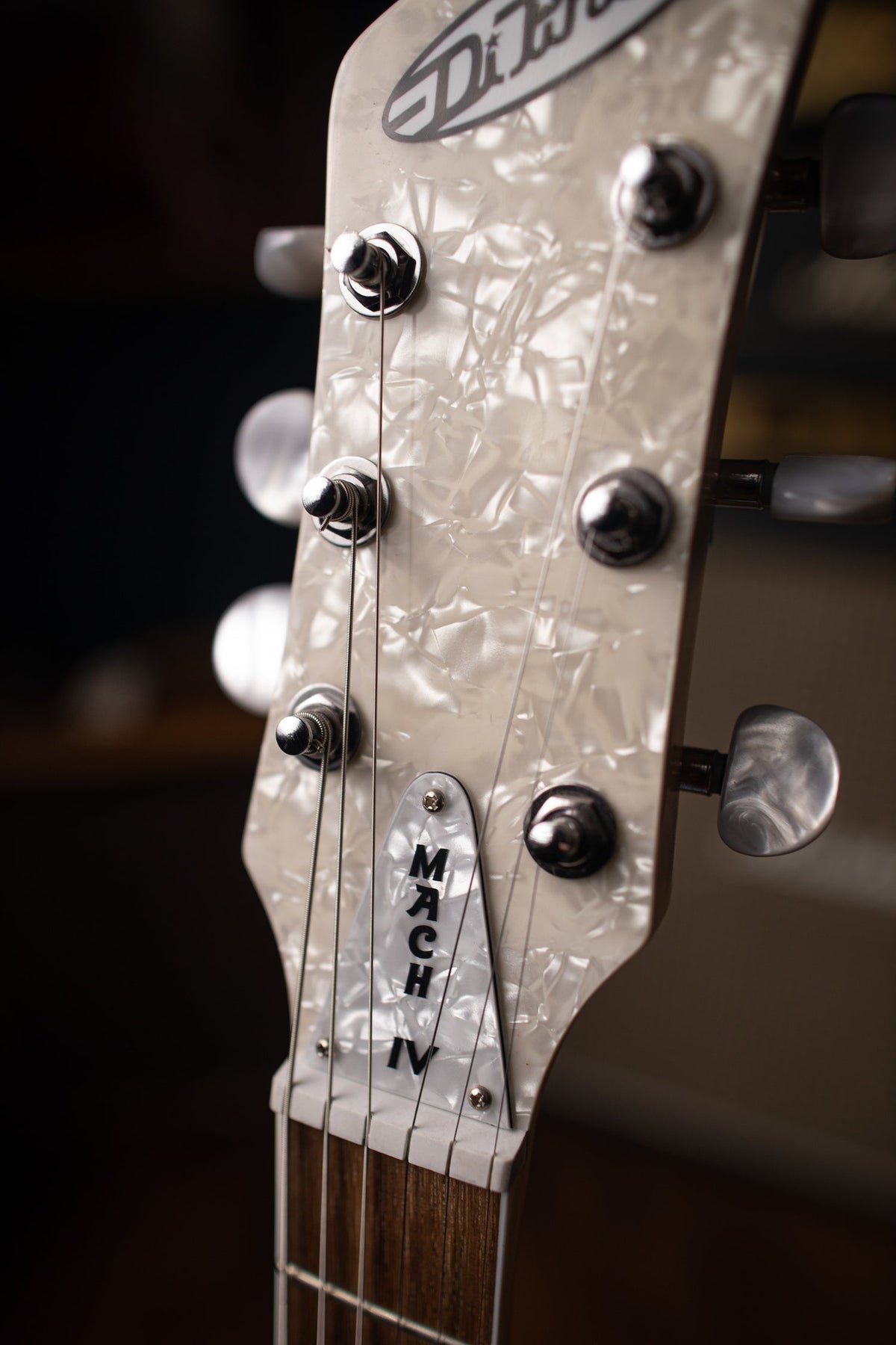 2005 Di Pinto Mach IV Electric Guitar - Sonic Blue