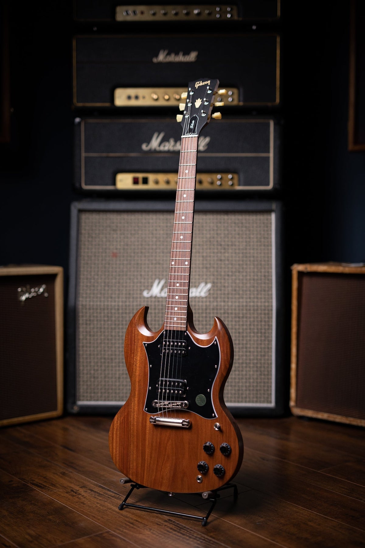 Gibson SG Tribute Electric Guitar - Natural Walnut