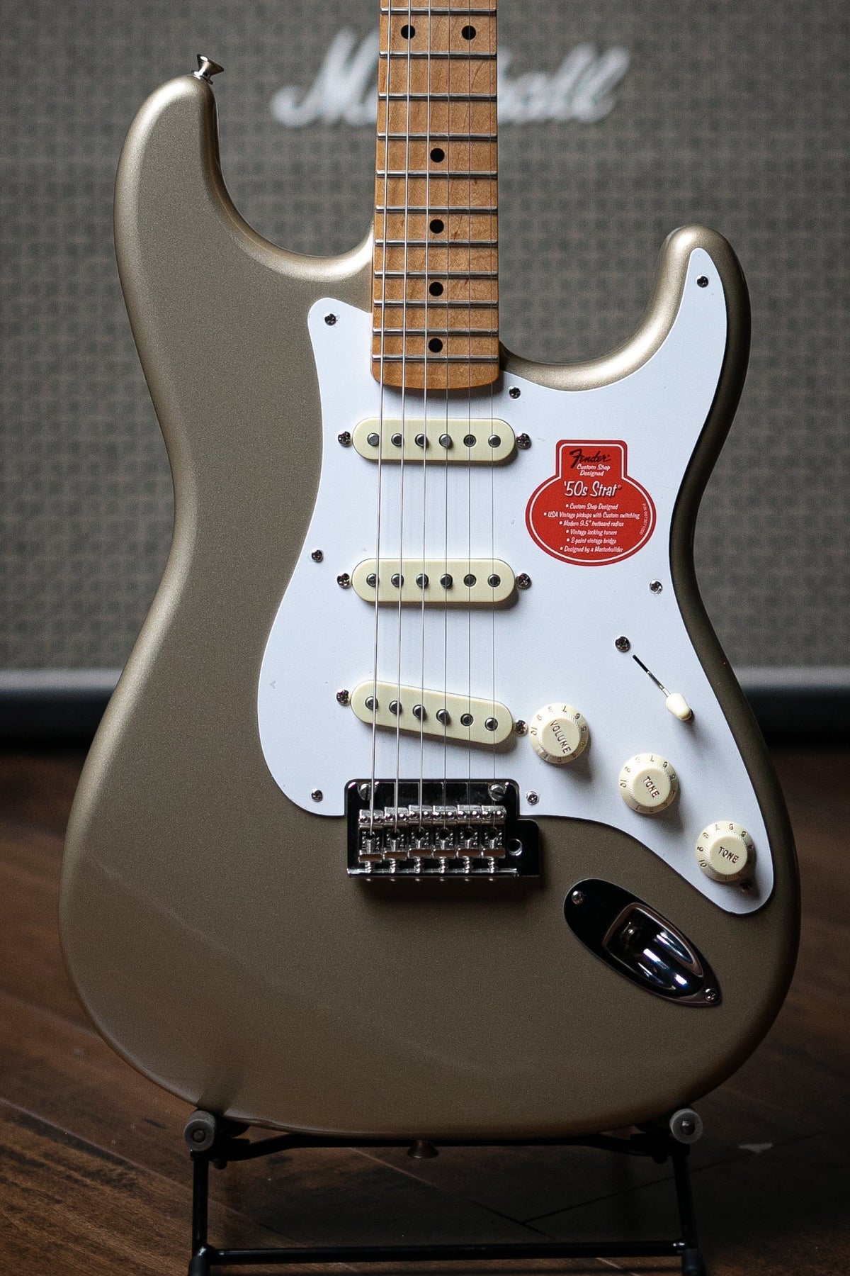 Fender Classic Player '50s Stratocaster Electric Guitar - Shoreline Gold
