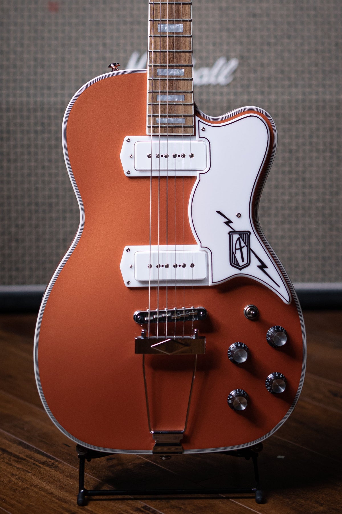 Airline Tuxedo Electric Guitar - Copper