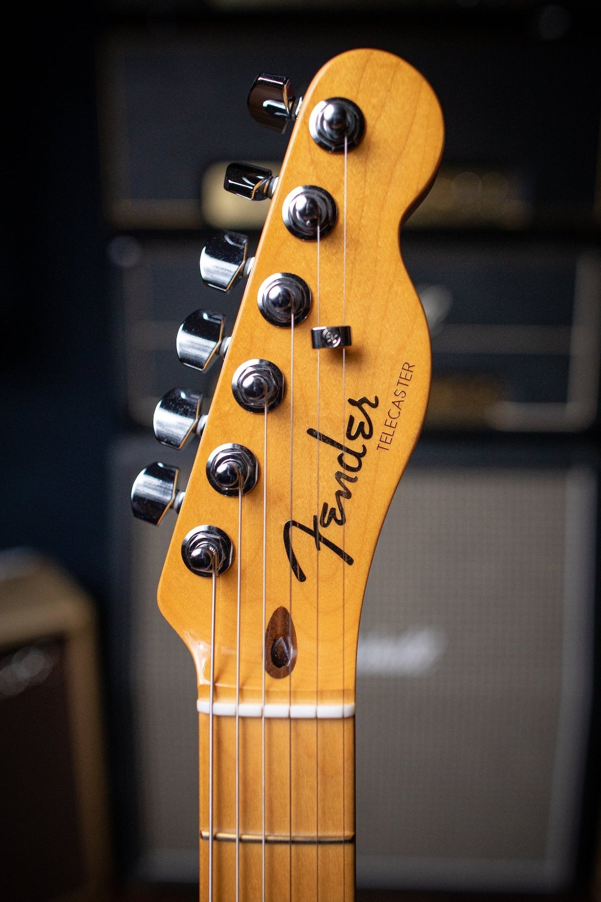 Fender American Ultra Telecaster Electric Guitar - Mocha Burst