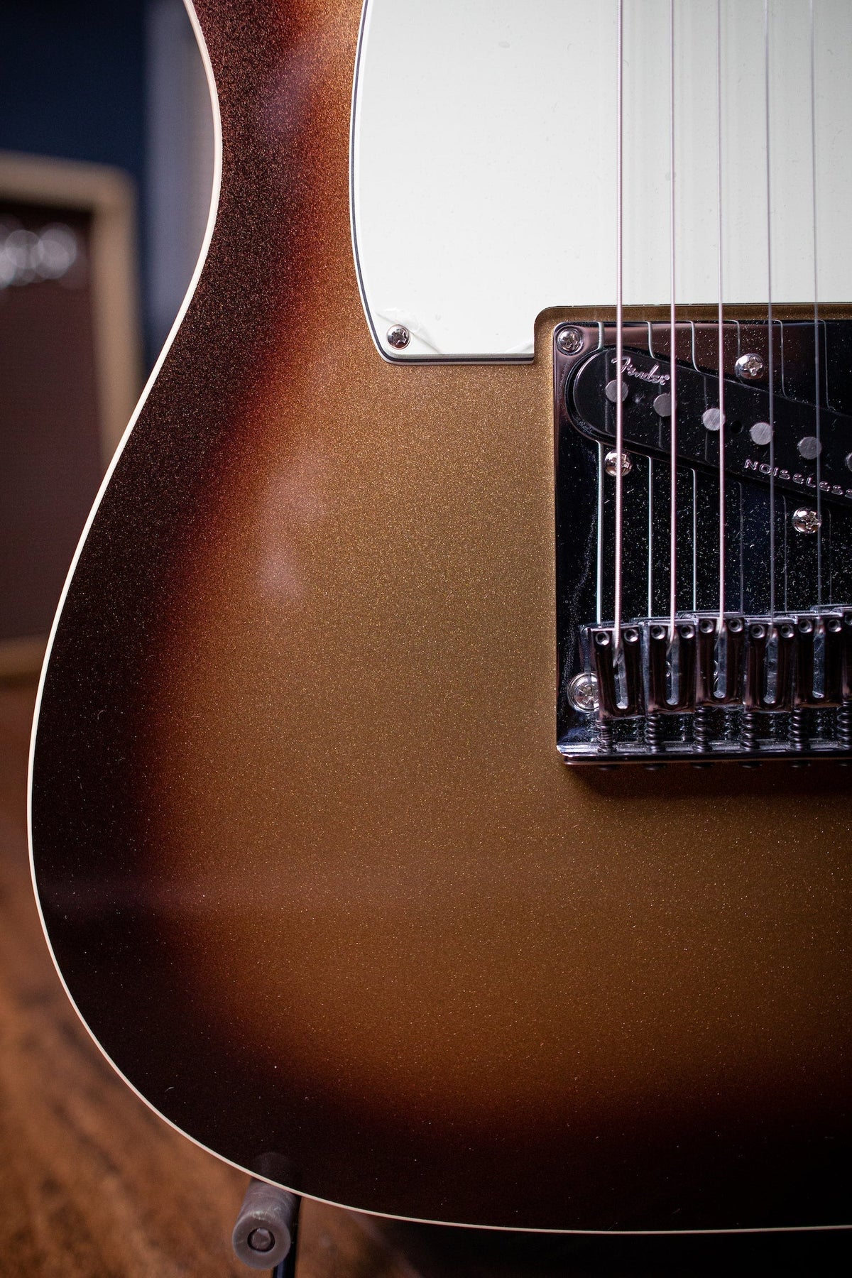 Fender American Ultra Telecaster Electric Guitar - Mocha Burst