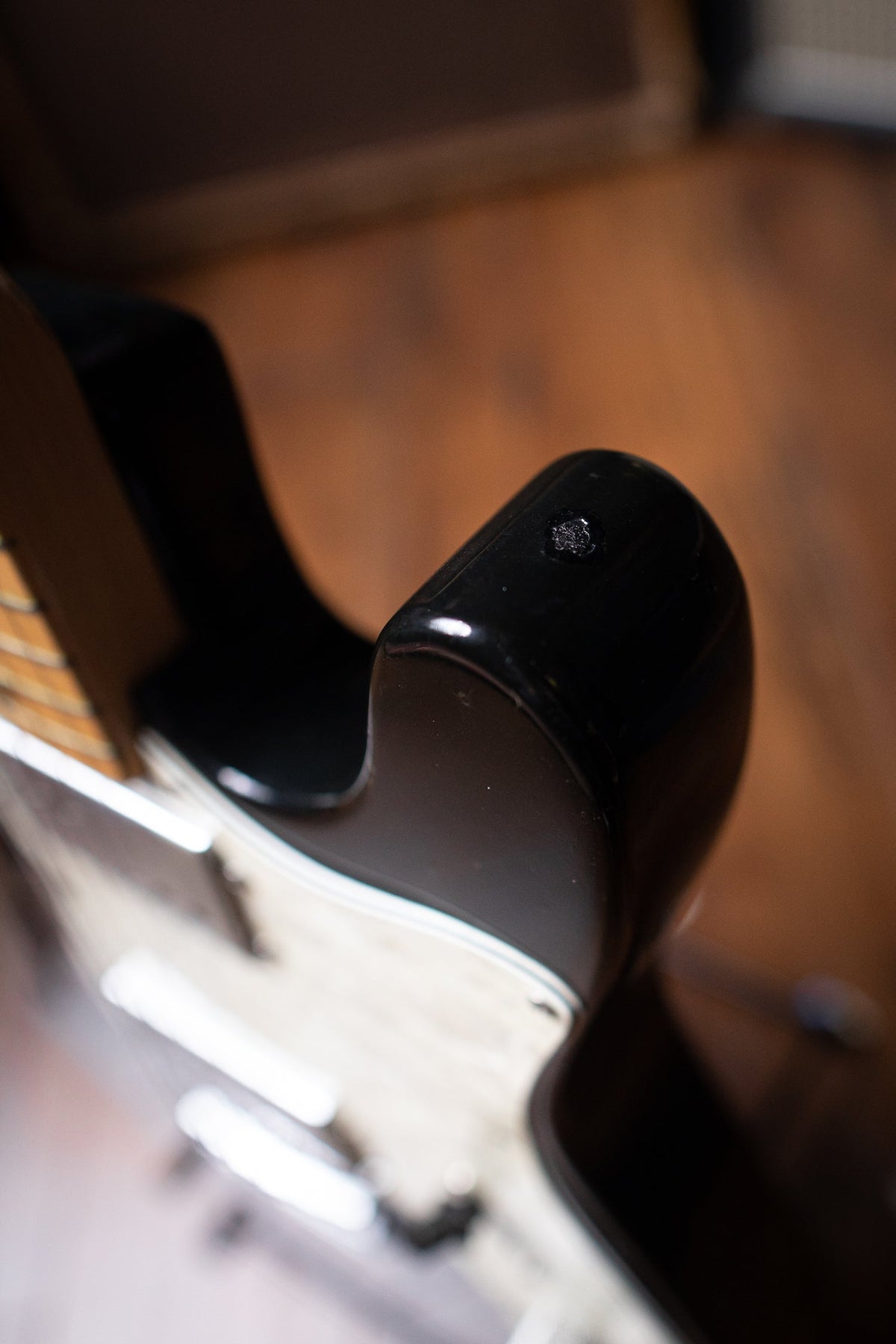 1973 Telecaster Thinline Electric Guitar - Black