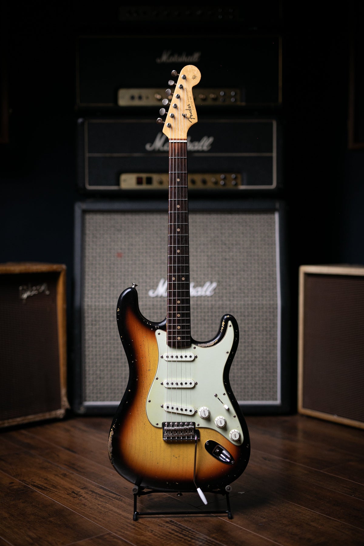 1963 Fender Partscaster Electric Guitar - Sunburst