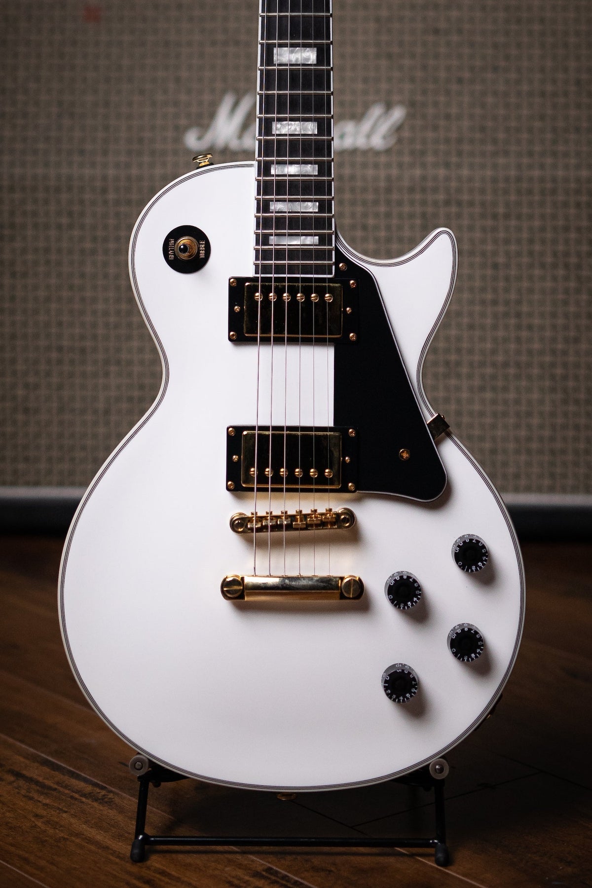 Epiphone Les Paul Custom Pro Electric Guitar - Alpine White