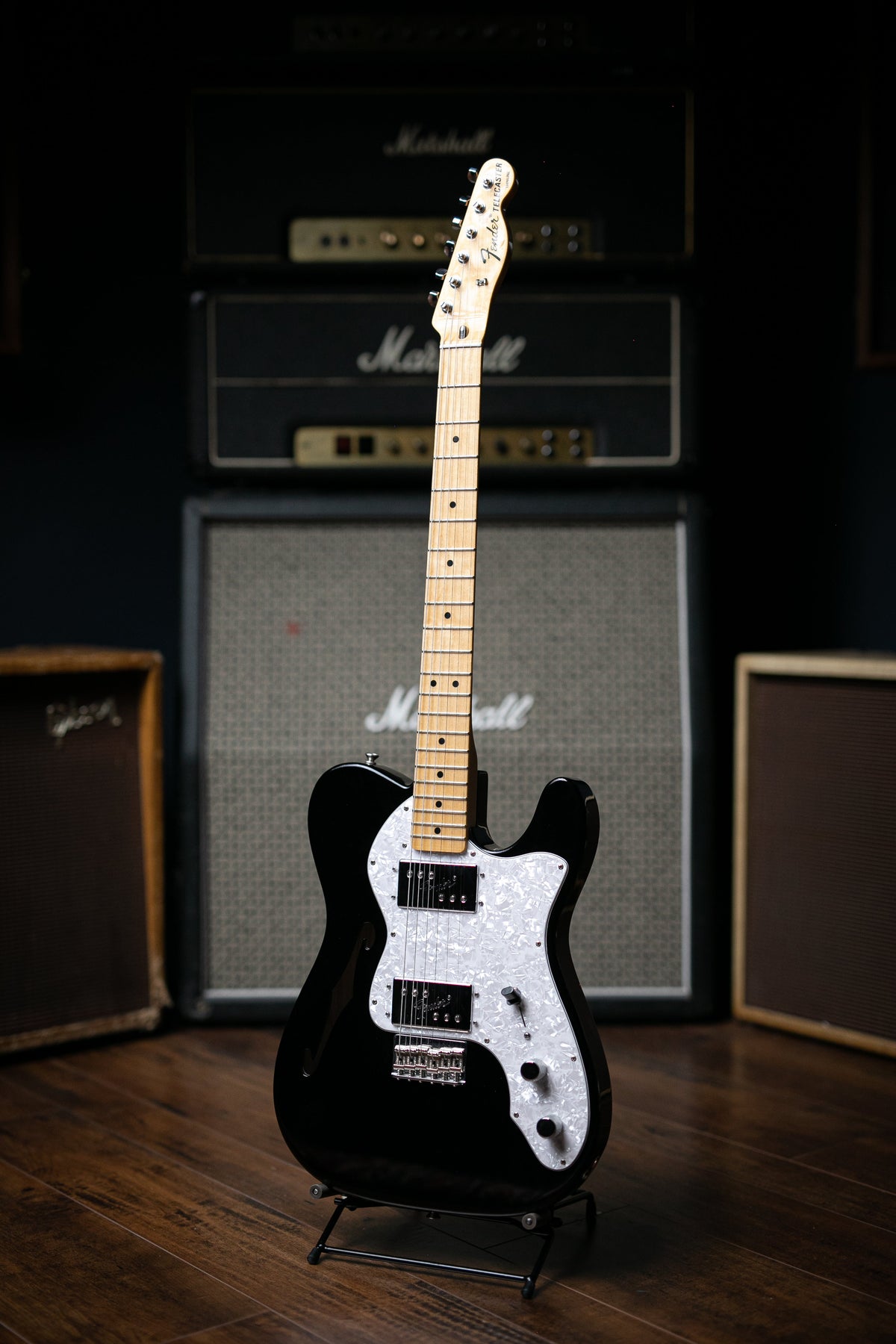 2017 Fender Telecaster Thinline ’72 RI Electric Guitar - Black
