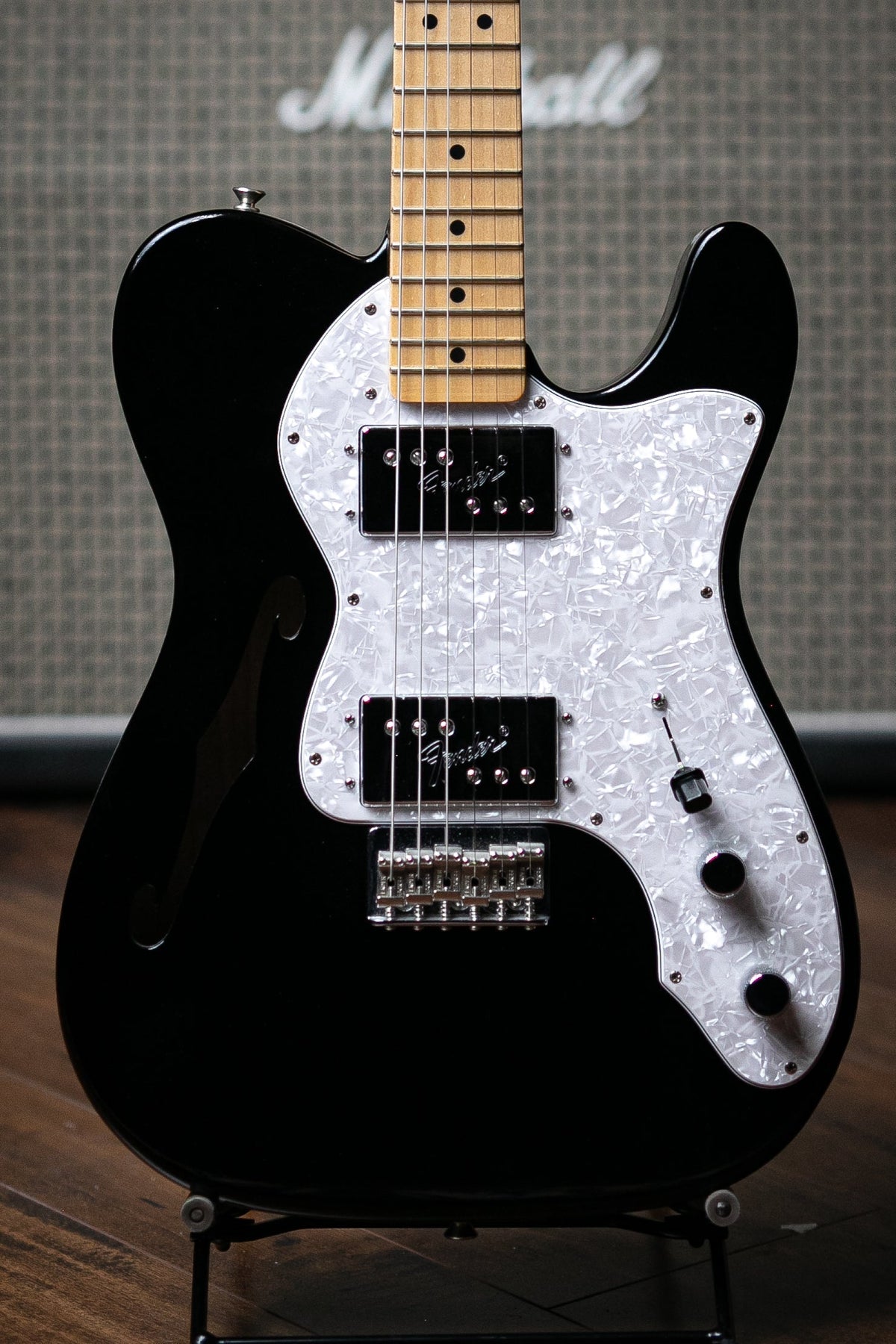 2017 Fender Telecaster Thinline ’72 RI Electric Guitar - Black