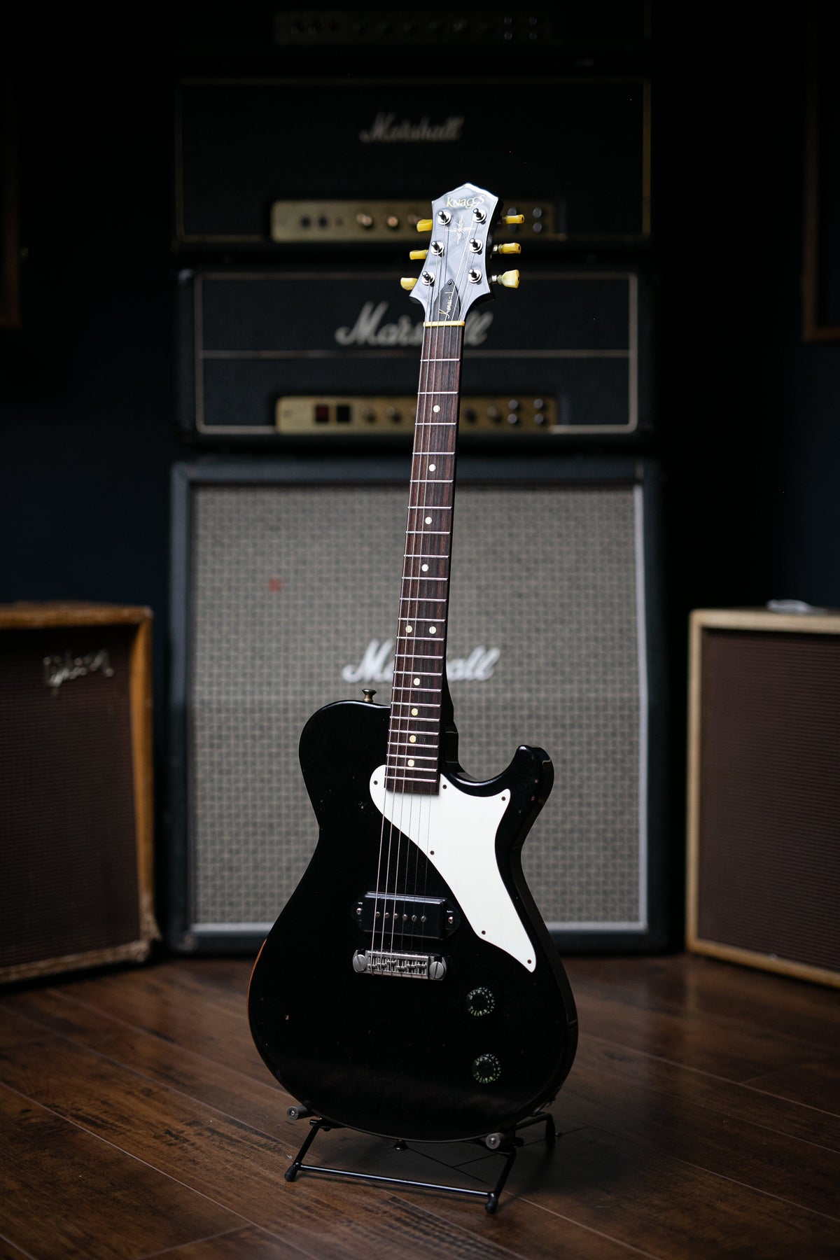 Knaggs Kenai "J" D1 Electric Guitar - Black