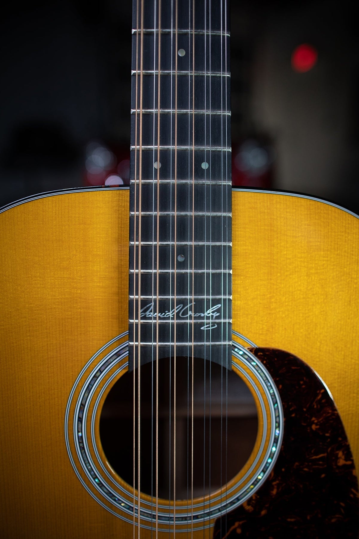 2008 Martin D-12 David Crosby 12-String Acoustic Guitar - Natural