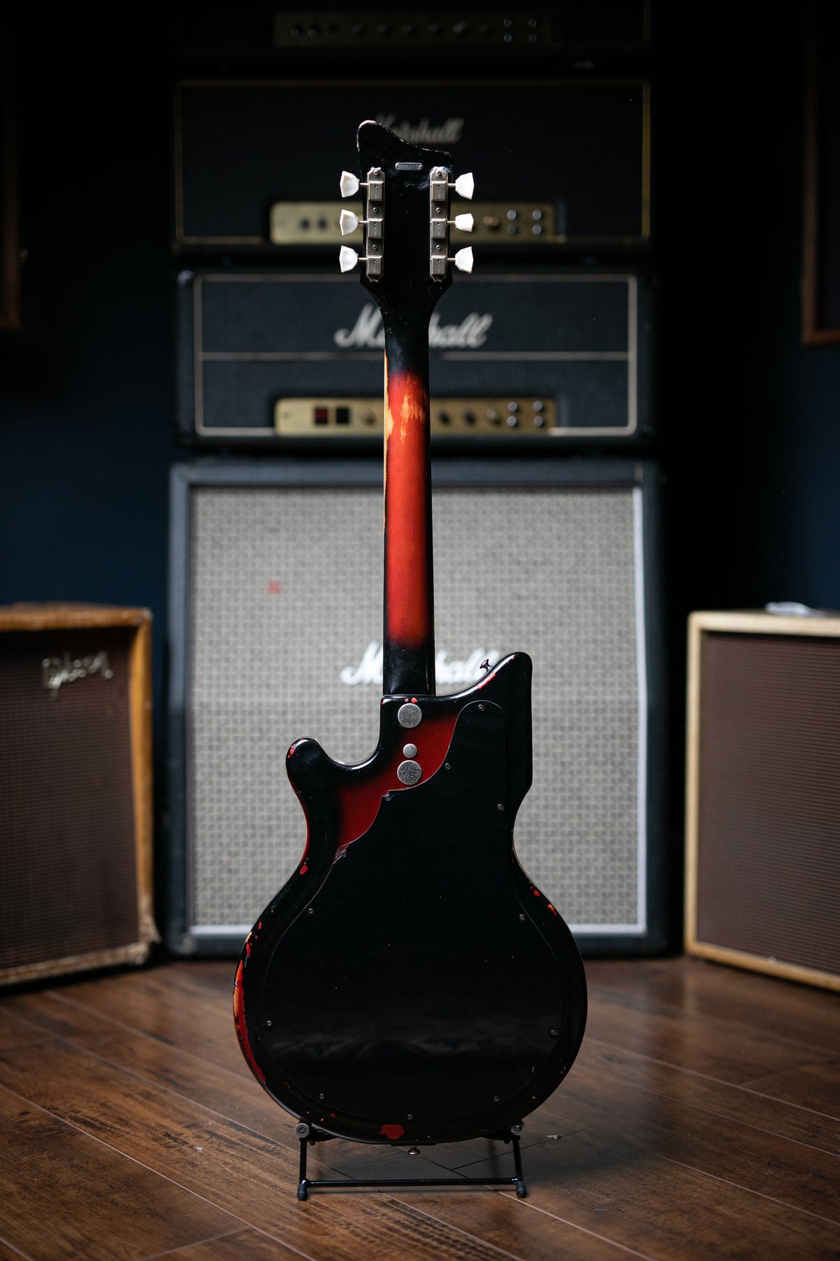 1964 National Val Pro 82 Electric Guitar - Red Burst