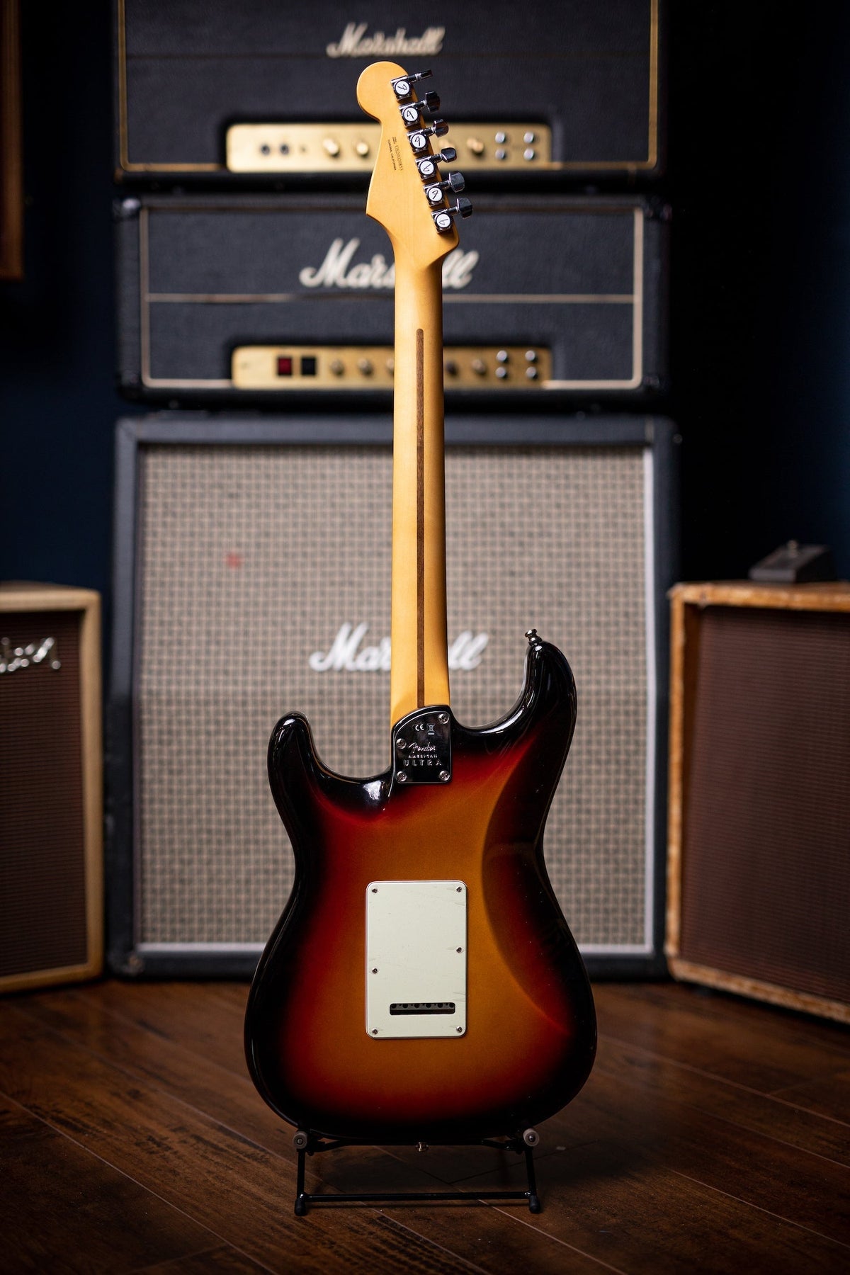 Fender American Ultra Stratocaster HSS Electric Guitar - Ultraburst