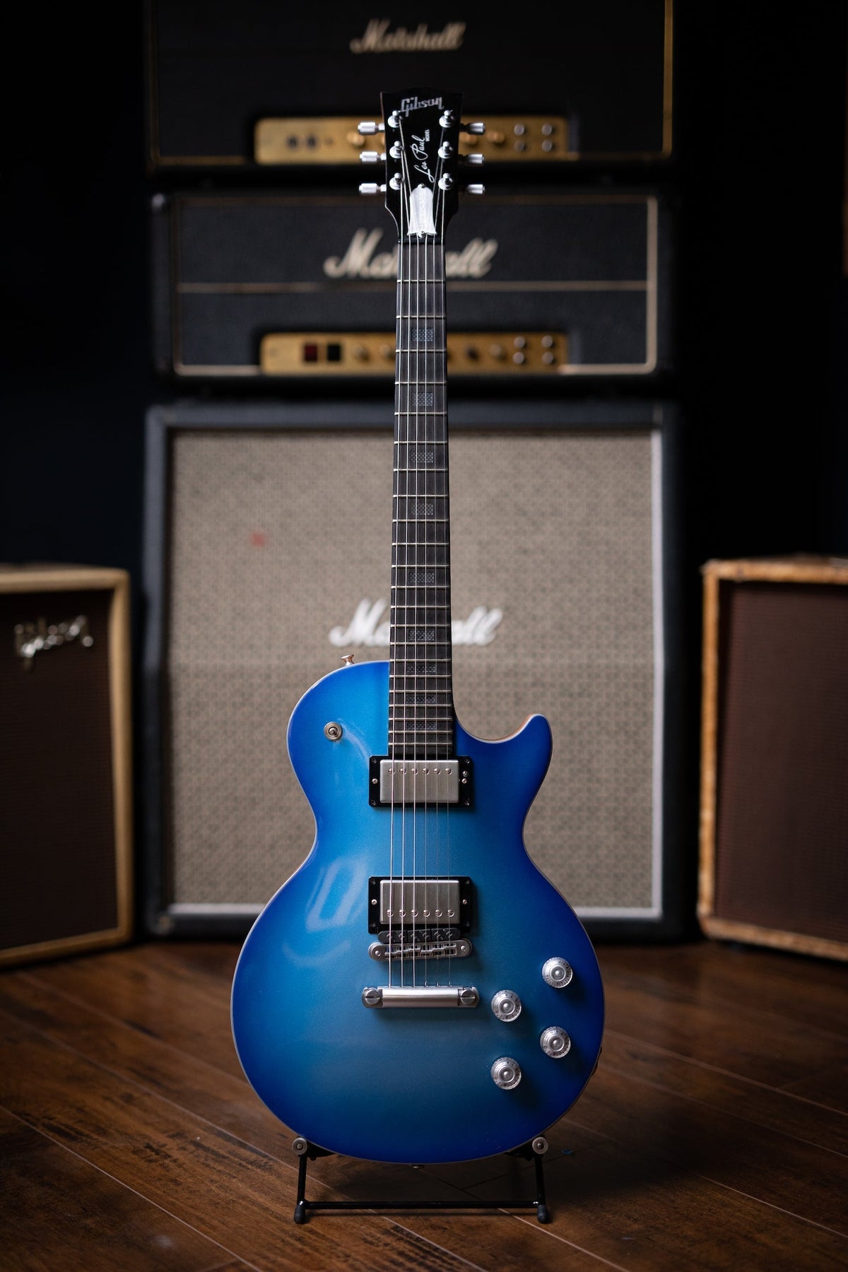 2006 Gibson Les Paul HD.6X Pro Electric Guitar - Blue