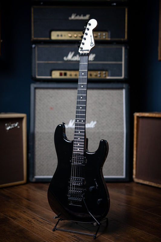 Charvel Pro-Mod San Dimas Style 1 HH FR E Electric Guitar - Black