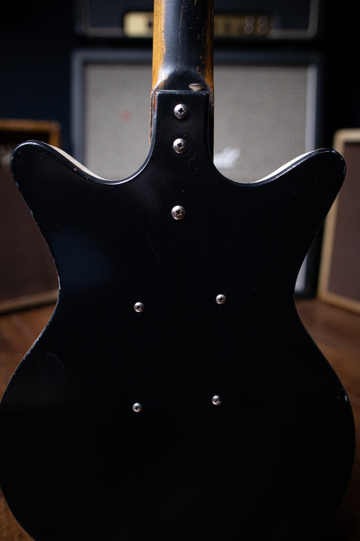1963 Danelectro 3021 "Jimmy Page" Electric Guitar - Black