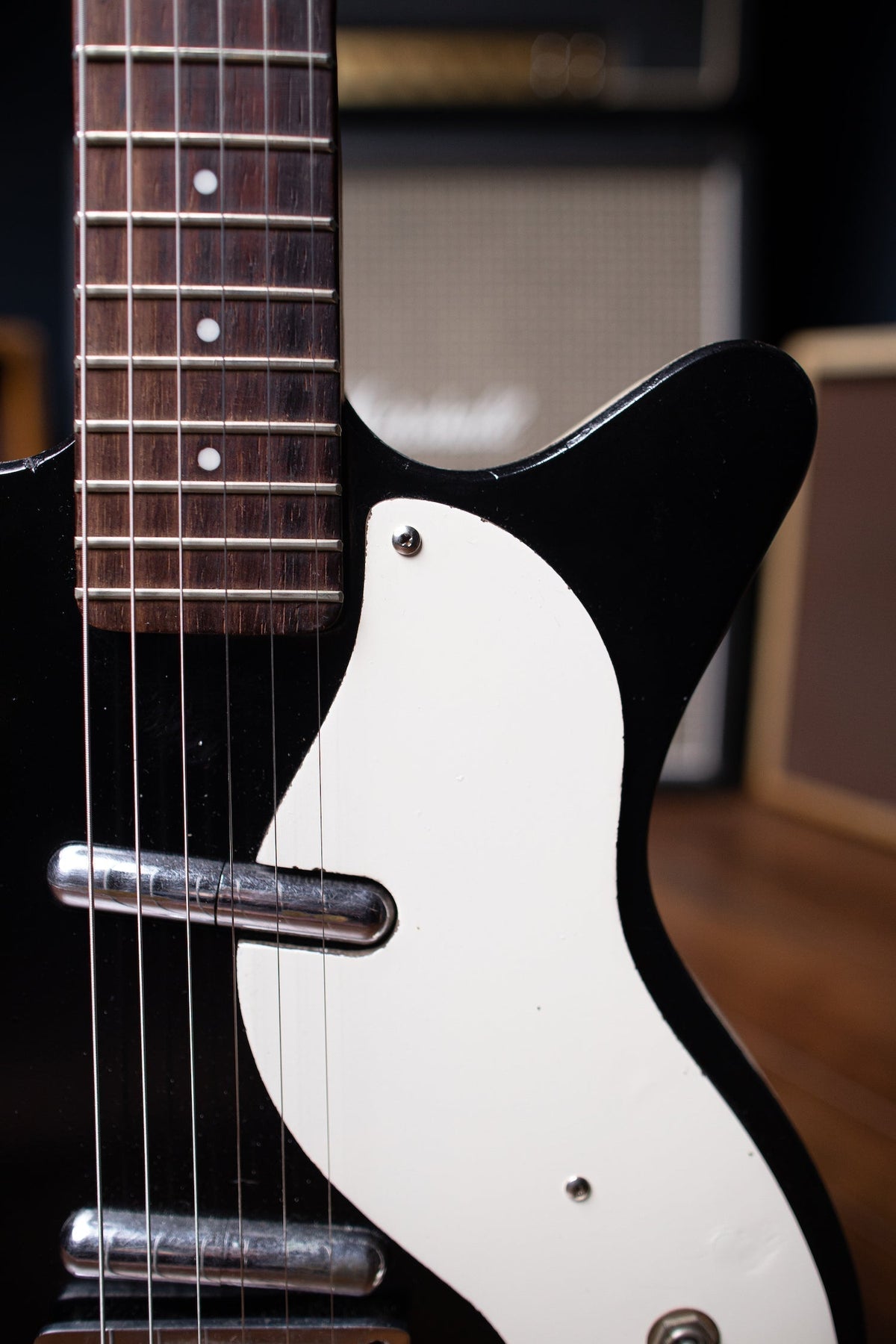 1963 Danelectro 3021 "Jimmy Page" Electric Guitar - Black