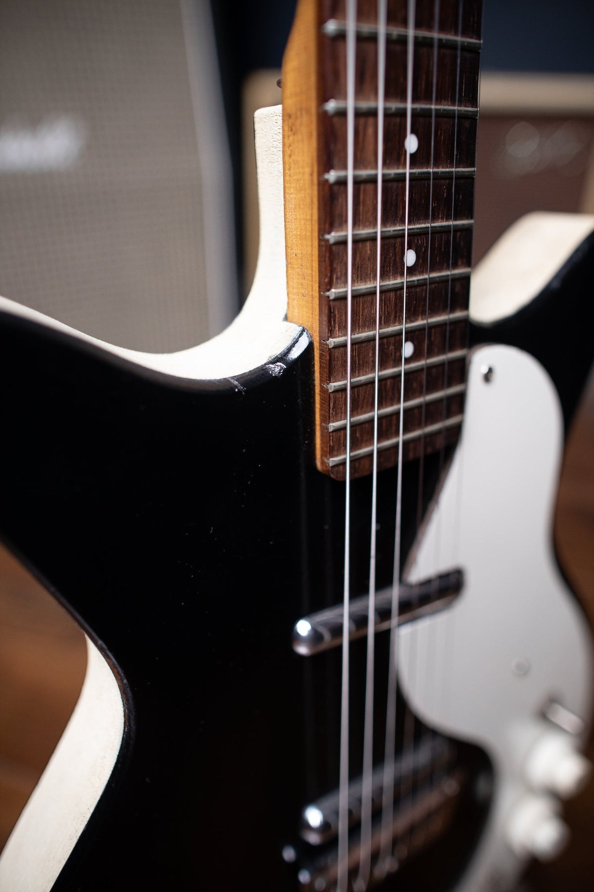 1963 Danelectro 3021 "Jimmy Page" Electric Guitar - Black