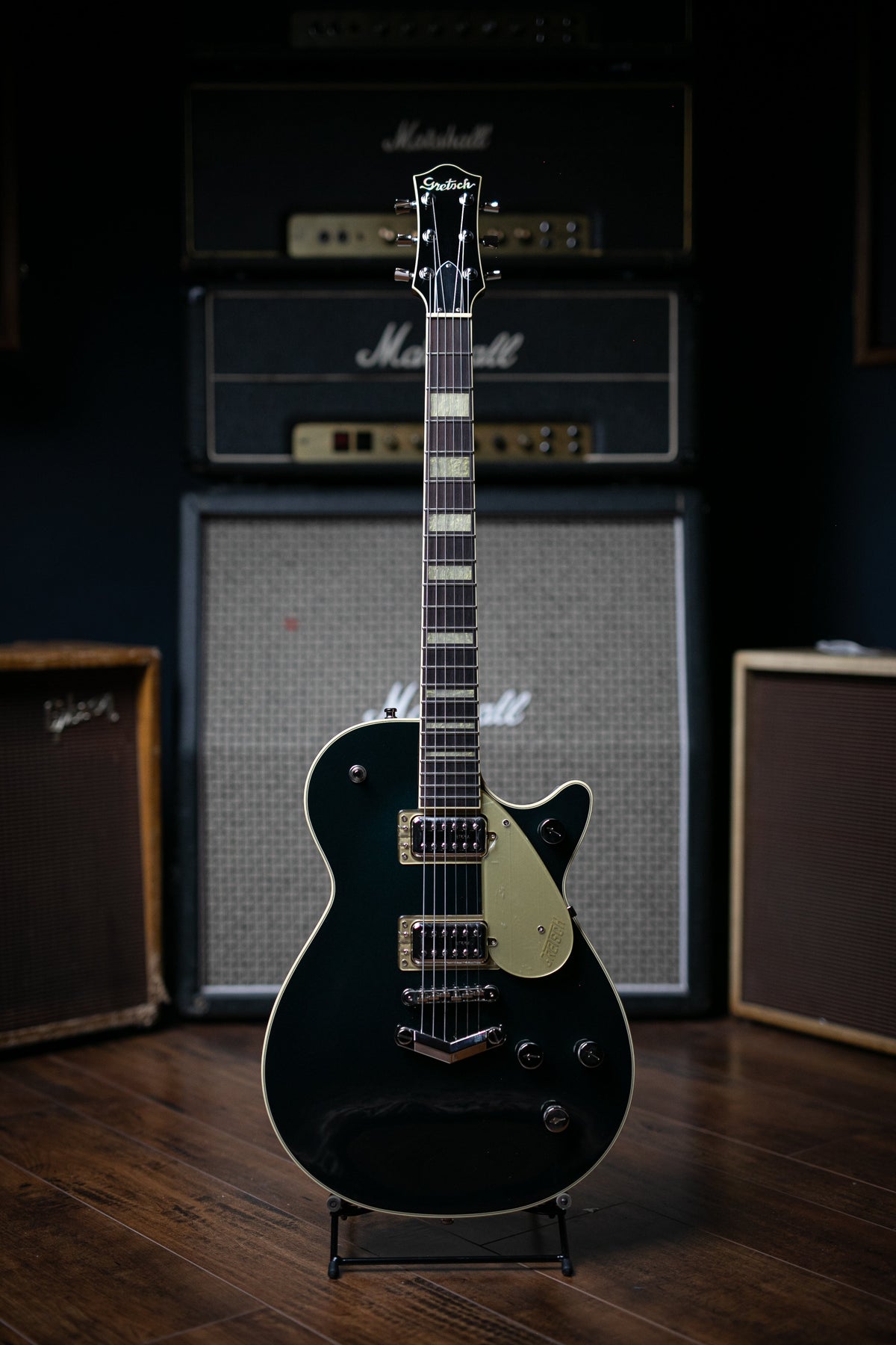 Gretsch G6228 Player's Edition Jet BT Electric Guitar - Cadillac Green