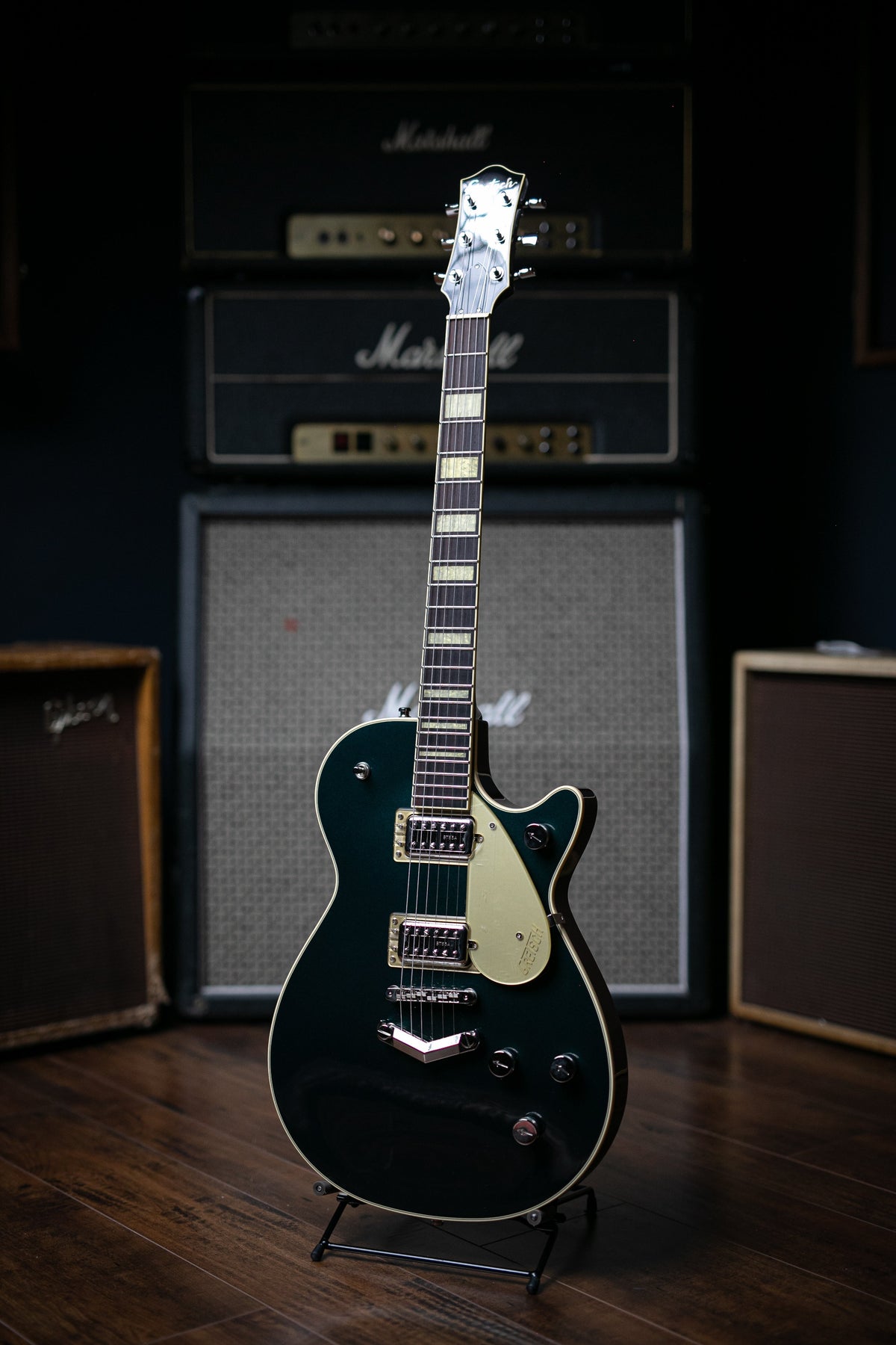 Gretsch G6228 Player's Edition Jet BT Electric Guitar - Cadillac Green
