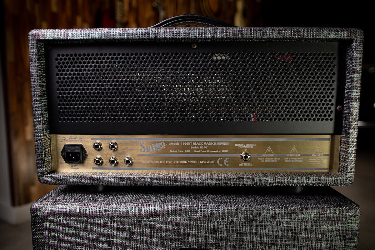Supro 1696RTH Black Magick Reverb 25-watt Class A Tube Head