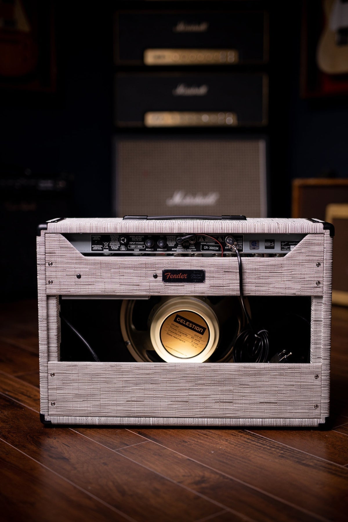 Fender 2019 Limited Edition '65 Deluxe Reverb 22-watt 1x12” Tube Combo Amp FSR Chilewich