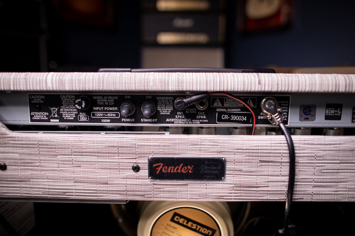 Fender 2019 Limited Edition '65 Deluxe Reverb 22-watt 1x12” Tube Combo Amp FSR Chilewich