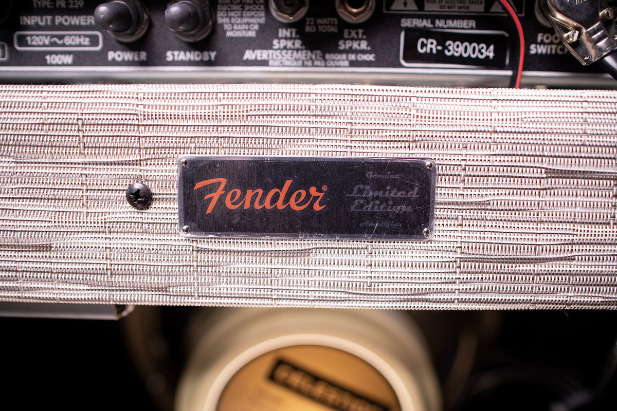 Fender 2019 Limited Edition '65 Deluxe Reverb 22-watt 1x12” Tube Combo Amp FSR Chilewich