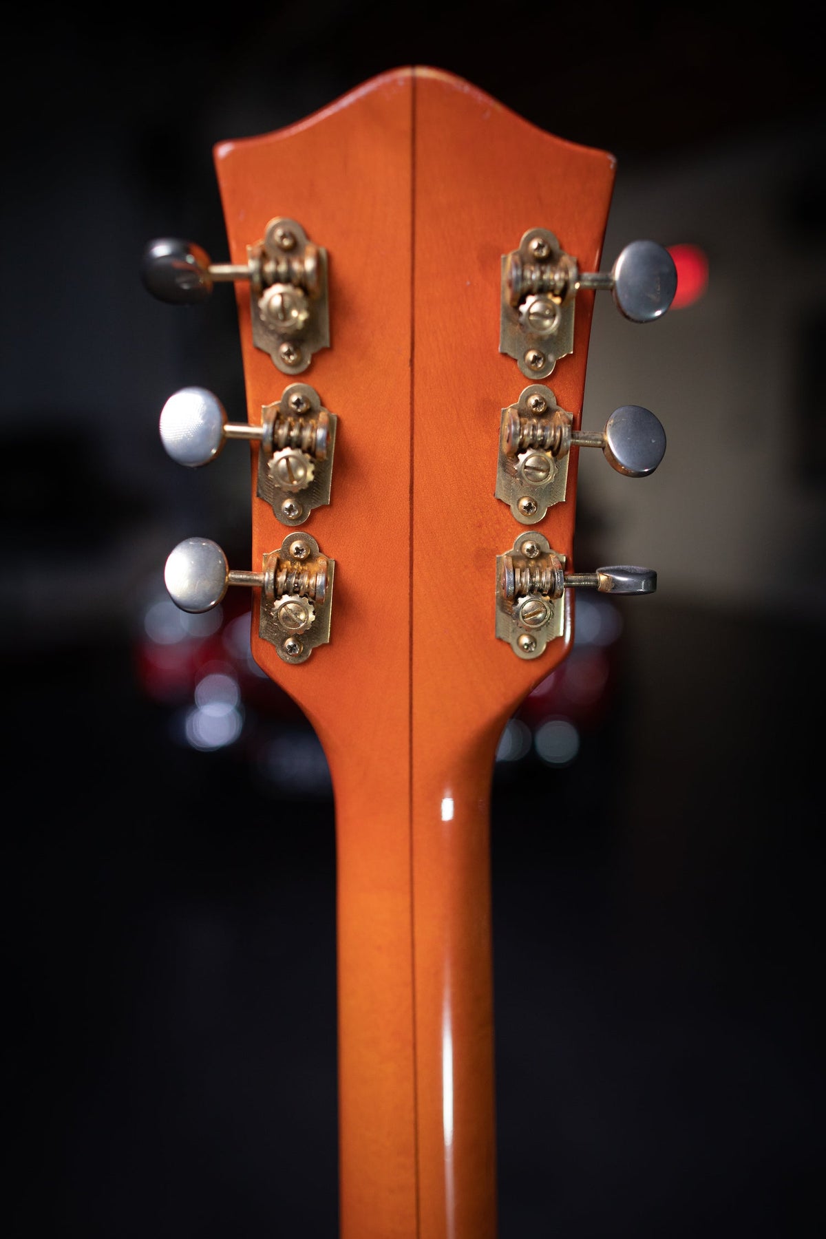 1962 Gretsch Rancher Jumbo Acoustic Guitar - Western Orange