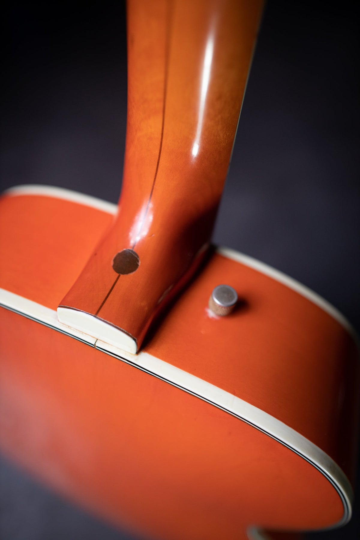 1962 Gretsch Rancher Jumbo Acoustic Guitar - Western Orange