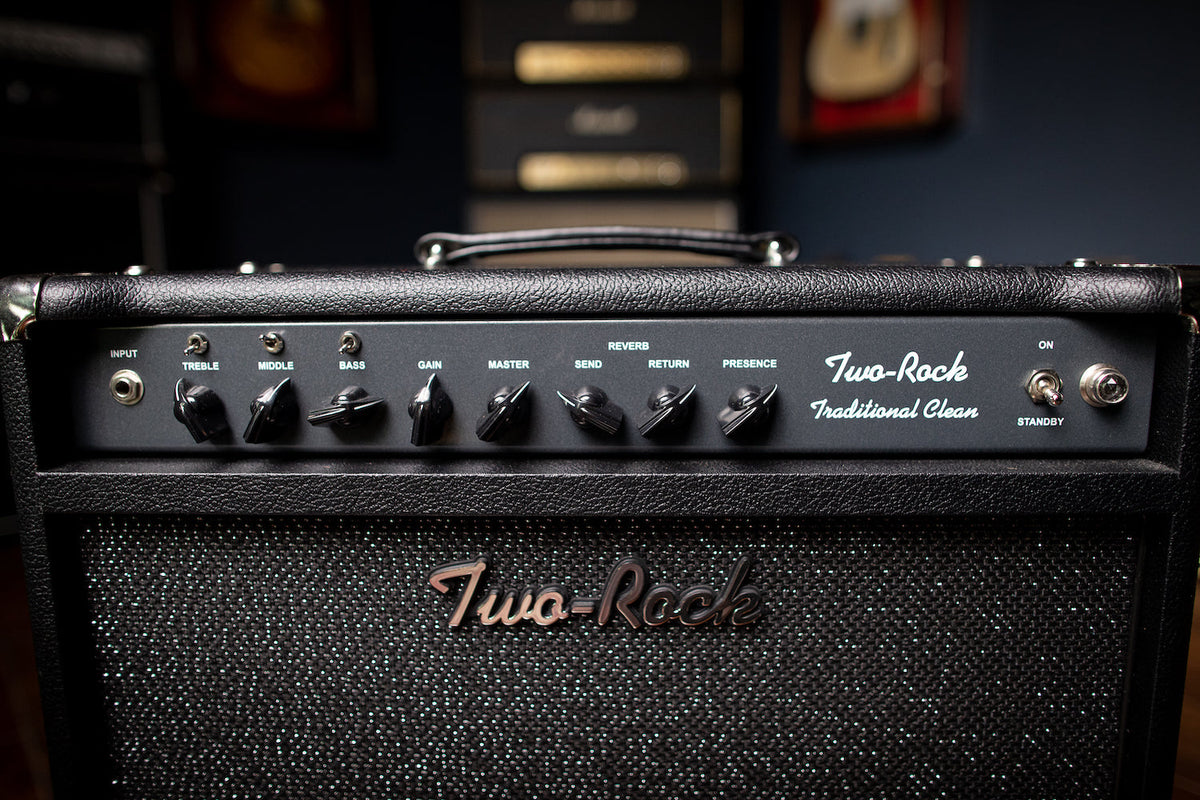 Pre-Order: Two-Rock Traditional Clean 40/20 Watt 1x12” Tube Combo Amp - Black Tolex