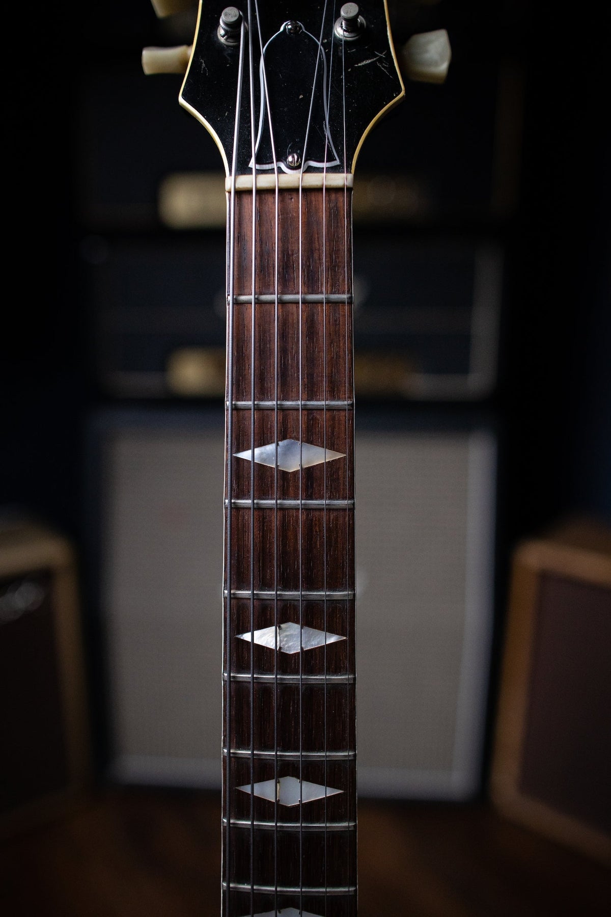 1964 Epiphone Triumph Electric Guitar - Tinted Dark Natural
