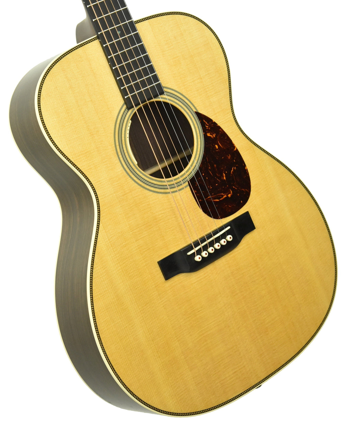 Martin OM-28E Acoustic-Electric Guitar in Natural 2412375