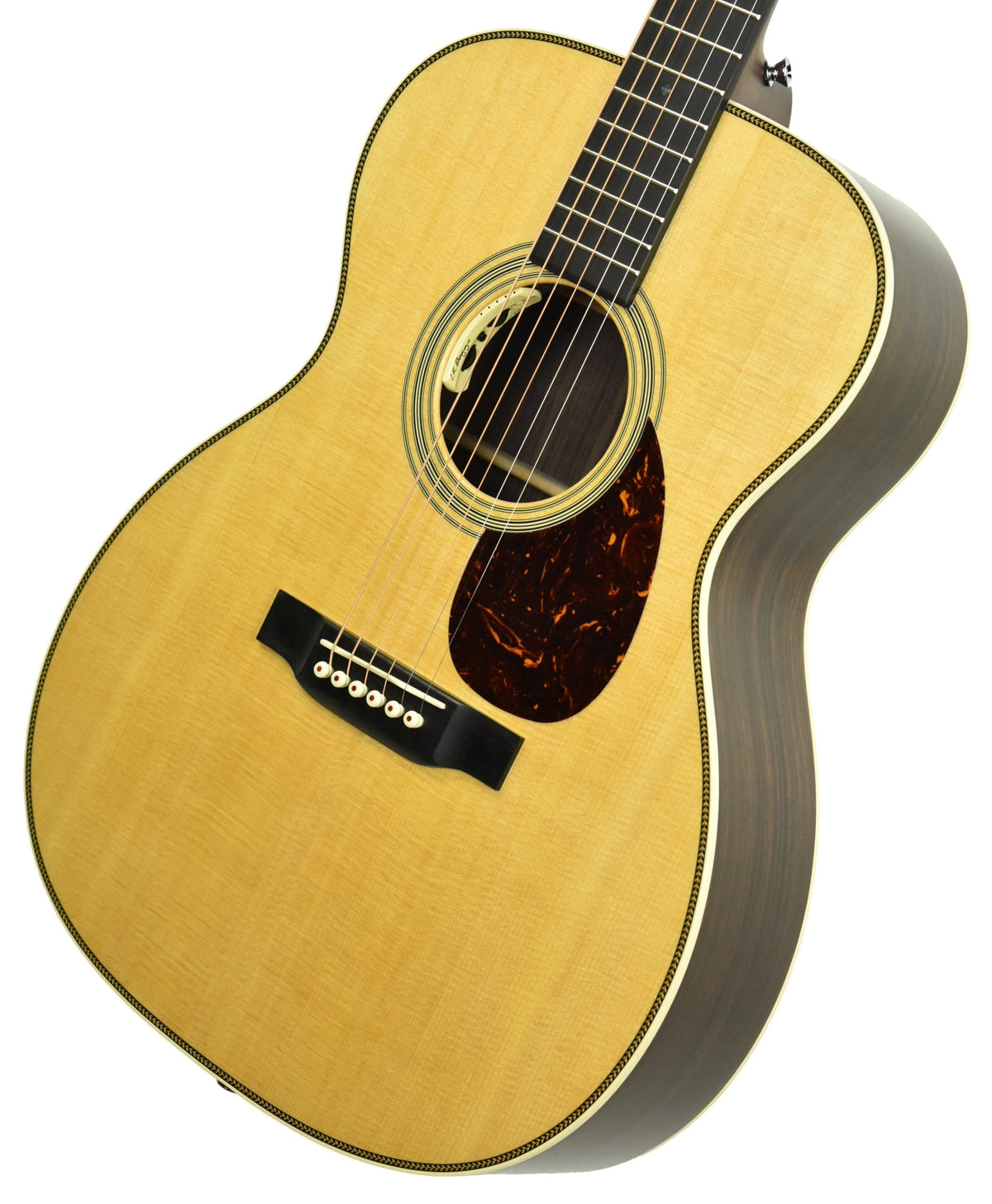 Martin OM-28E Acoustic-Electric Guitar in Natural 2412375