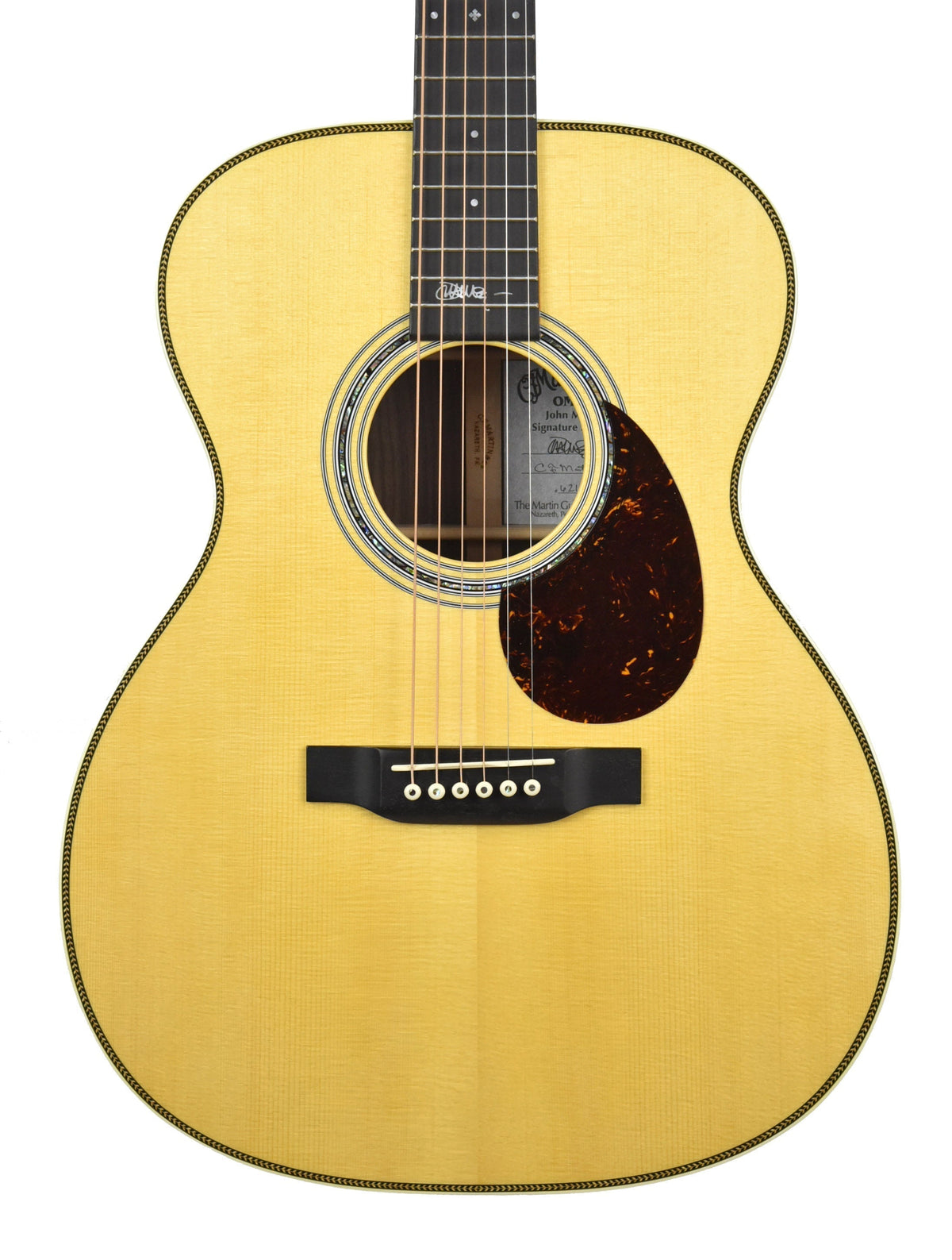 Martin OMJM John Mayer Acoustic Guitar in Natural 2414737