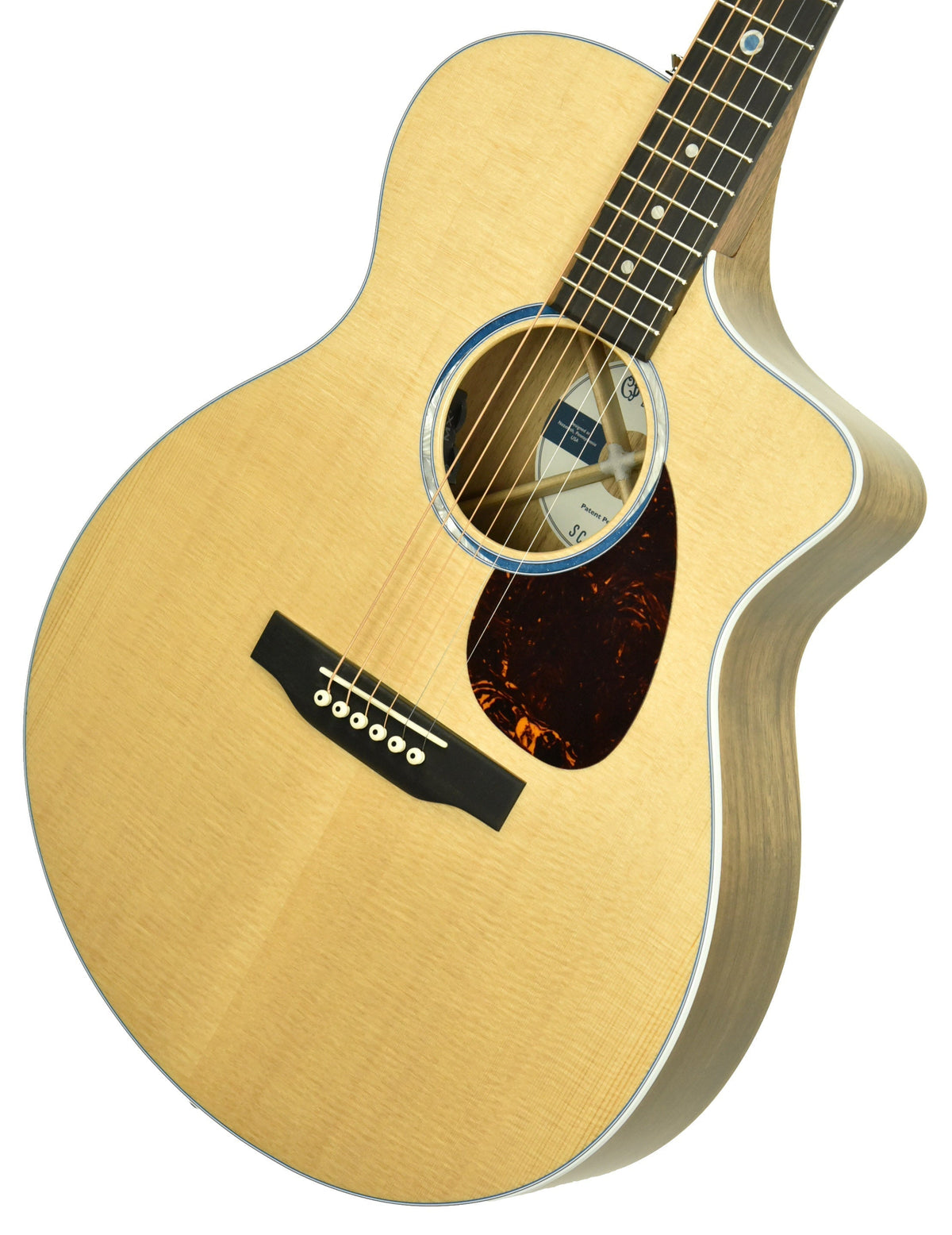Martin SC-13e Acoustic Electric Guitar in Natural w/Gig Bag 243227